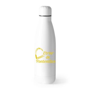 Gourde Blanche 500ml - Etrier de Fontenilles - GRD001