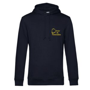 SWEAT A CAPUCHE (enfant) - Etrier de Fontenilles - Navy - K477