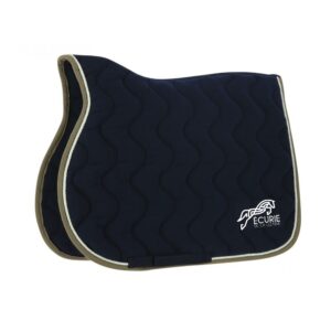 Tapis de selle EQUITHÈME "Polyfun" - Ecurie de la Lizaine - Navy - 204444