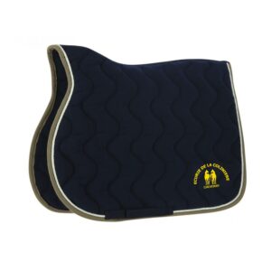 Tapis de selle EQUITHÈME "Polyfun" - Ecurie de la Coliniere - Navy - 204444