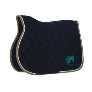 Tapis de selle EQUITHÈME "Polyfun" - SCEA DOMAINE DE COULOMB - Navy - 204444