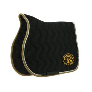 Tapis de selle EQUITHÈME "Polyfun" - Les Chevaux de Brocéliande - Noir - 204444