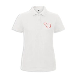 POLO (femme) - Les Fjords du Razès - Blanc - BCI1F