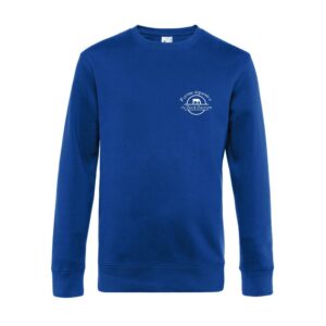 SWEAT COL ROND (enfant) - GAEC de Saint Sauveur - Bleu roi - ID332K