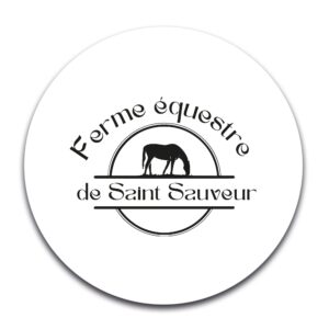 STICKER ROND - GAEC de Saint Sauveur - STI001