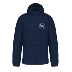 DOUDOUNE AVEC MANCHES ET CAPUCHE (homme) - Galop Tricastin - Navy - K6110