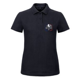 Polo premium (femme) - Le haras des oliviers - Navy - BCW463
