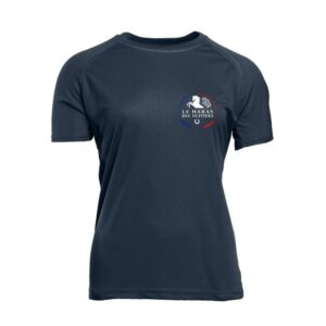 T-Shirt respirant (femme) - Le haras des oliviers - Navy - IB301