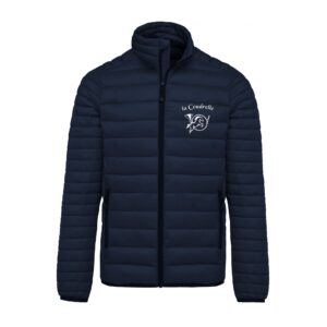 DOUDOUNE AVEC MANCHES (homme) - Les écuries de la Coudrelle - Navy - K6120