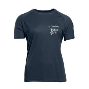 T-Shirt respirant (femme) - Les écuries de la Coudrelle - Navy - IB301