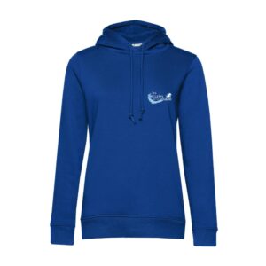 SWEAT A CAPUCHE (femme) – Les ecuries de la Sauzaie - Bleu roi - BCW34B