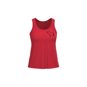 DEBARDEUR (femme) - Les Fjords du Razès - Rouge - K3024IC