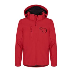 SOFTSHELL ''Classic'' (enfant) - Les Fjords du Razès - Rouge - 0200909