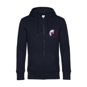 SWEAT ZIPPÉ (enfant) - LES PONEYS DU THAURION - Navy - K455