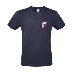 T-SHIRT (enfant) - LES PONEYS DU THAURION - Navy - BC03TK