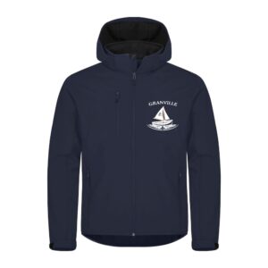 SOFTSHELL "Classic" (homme) - Scout et Guide de France Pleville le Peley - Navy - 0200912