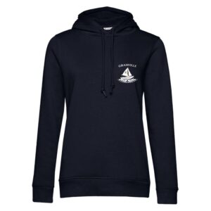 SWEAT A CAPUCHE (femme) – Scout et Guide de France Pleville le Peley - Navy - BCW34B