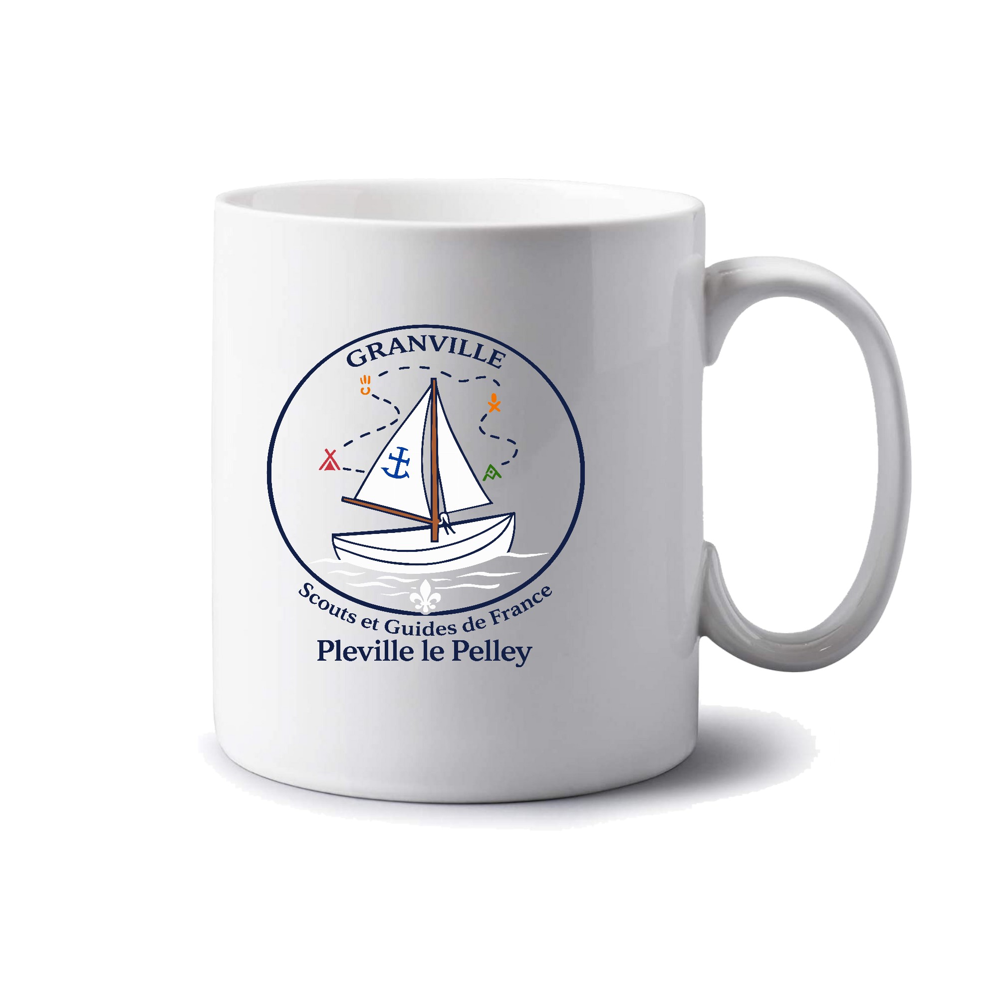 MUG - Scout et Guide de France Pleville le Peley - MUG001
