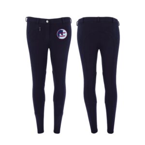 Pantalon d'équitation RIDING WORLD (enfant) - LES PONEYS DU THAURION - Navy - 989400