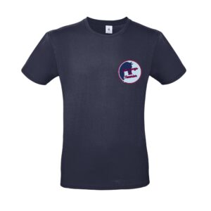 T-SHIRT (homme) - LES PONEYS DU THAURION - Navy - BC03T