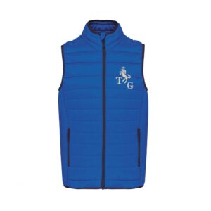 DOUDOUNE SANS MANCHES (enfant) - Team guimiot - Bleu roi - K6115