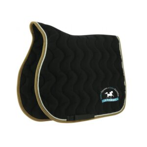 Tapis de selle EQUITHÈME "Polyfun" - espace equestre la fleuriaye - Noir - 204444