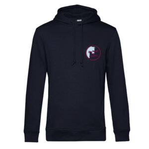 SWEAT A CAPUCHE (enfant) - LES PONEYS DU THAURION - Navy - K477