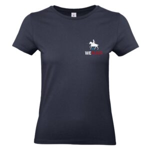 T-SHIRT (femme) - WE AURA - Navy - BC04T