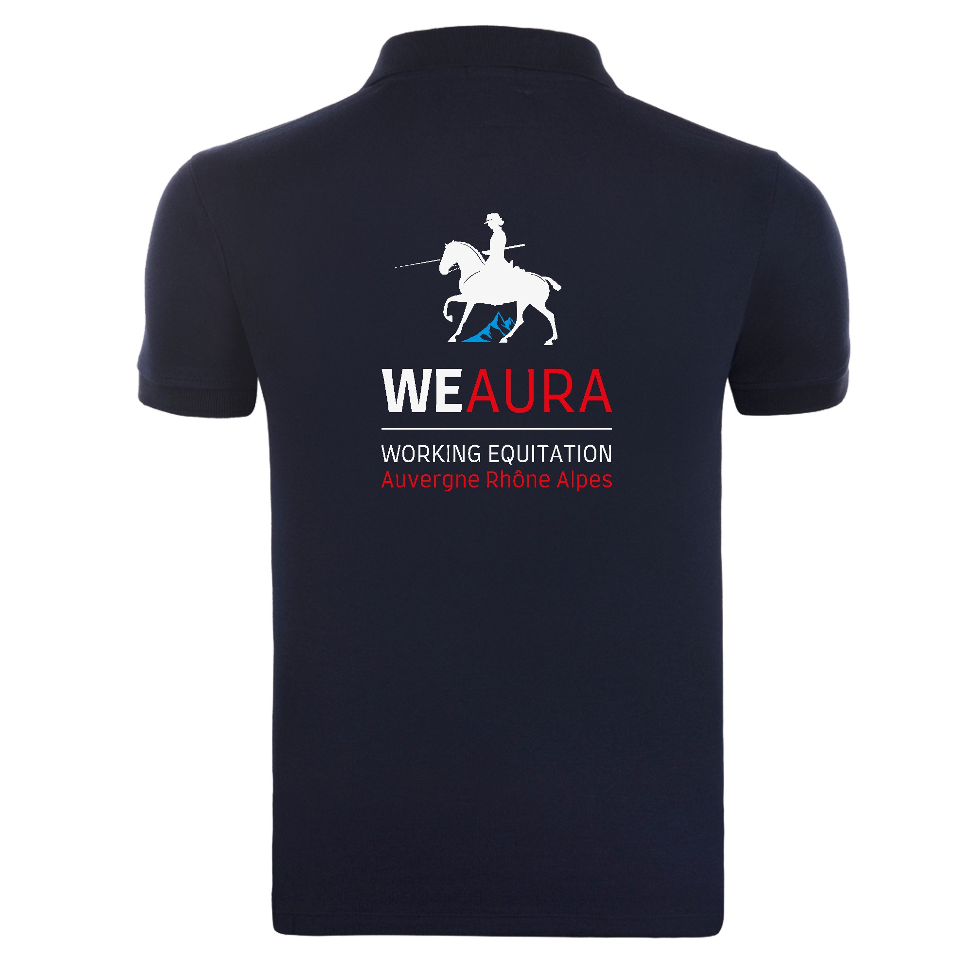 POLO (homme) - WE AURA - Navy - BCID1 – Image 3