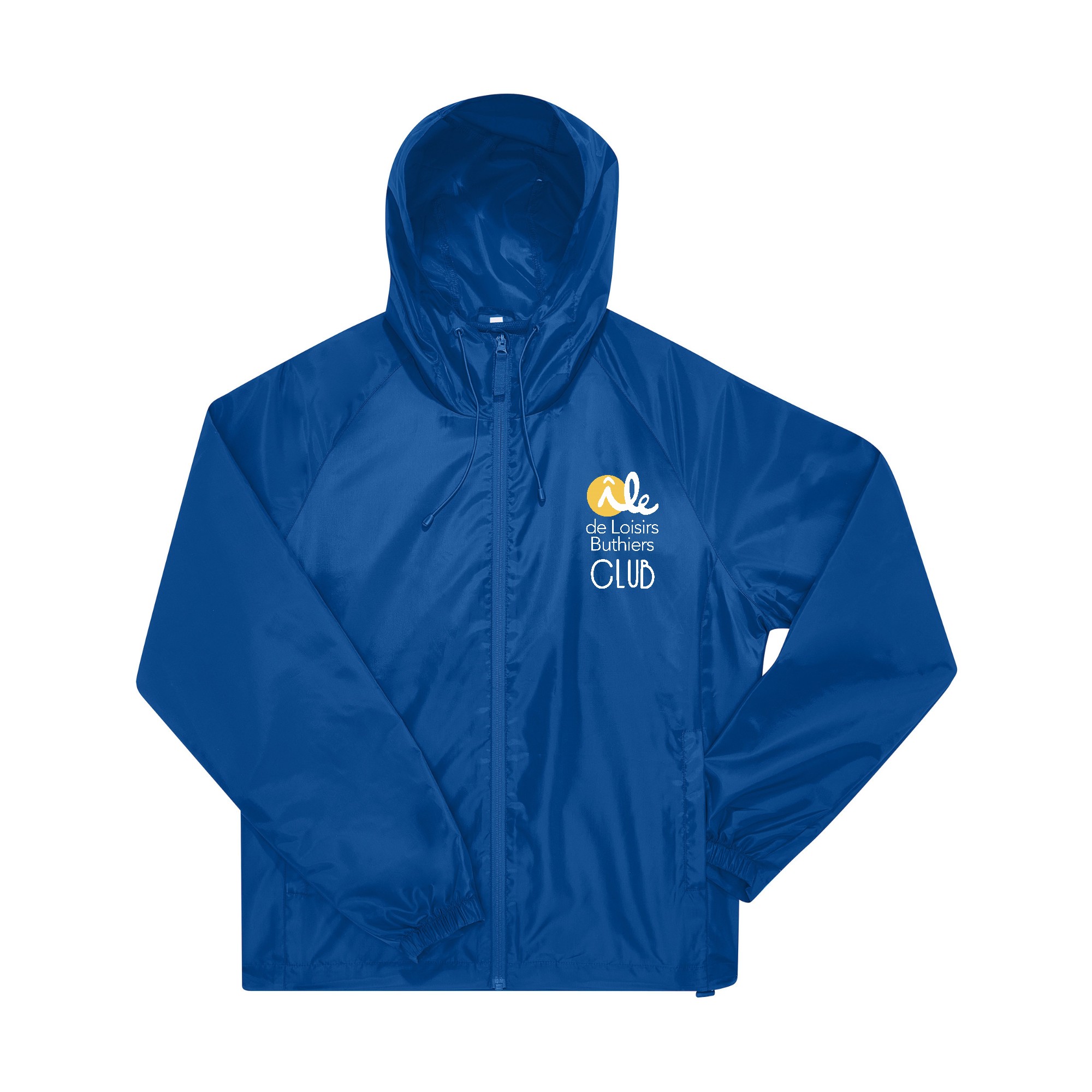 COUPE-VENT (enfant) - ile de loisirs de Buthiers - Bleu roi - BC631