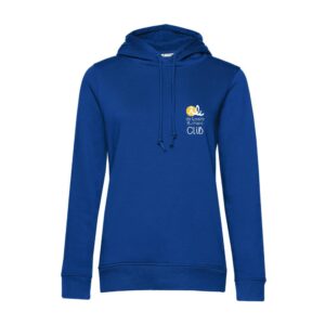 SWEAT A CAPUCHE (femme) – ile de loisirs de Buthiers - Bleu roi - BCW34B