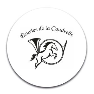 STICKER ROND - Les écuries de la Coudrelle - STI001