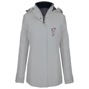 Parka (femme) - Marie Subra Éducation du cheval - Gris chiné - K6108
