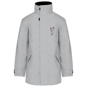 Parka (homme) - Marie Subra Éducation du cheval - Gris chiné - K677