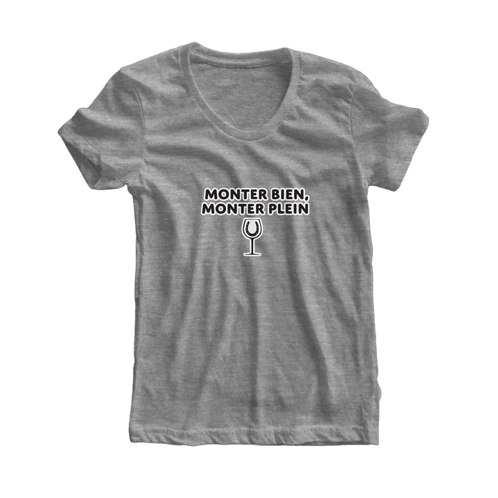 T-SHIRT - Monter bien, monter plein - Blagapart16 – Image 5