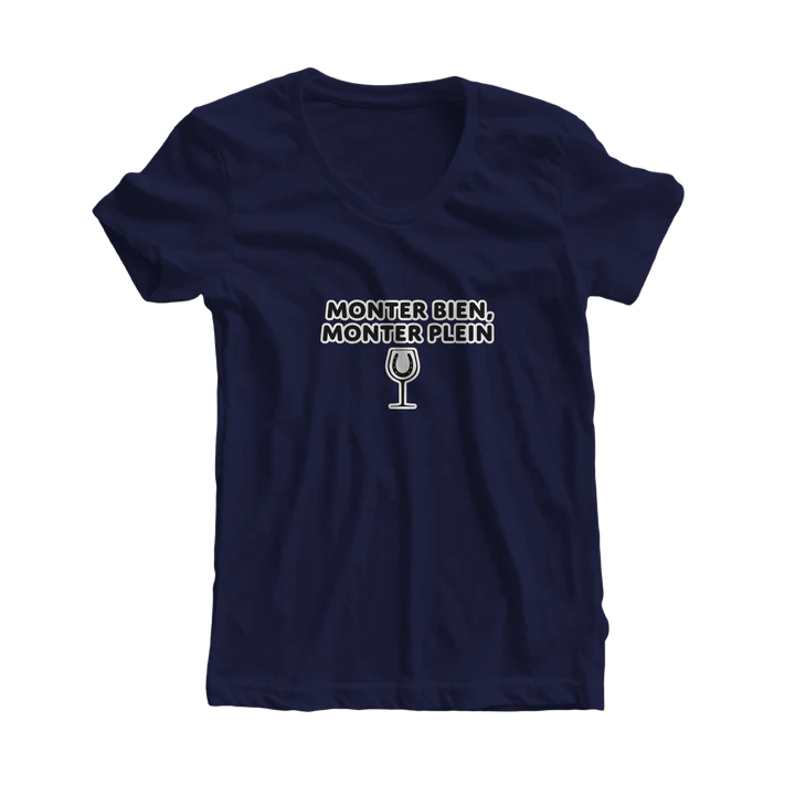 T-SHIRT - Monter bien, monter plein - Blagapart16 – Image 4