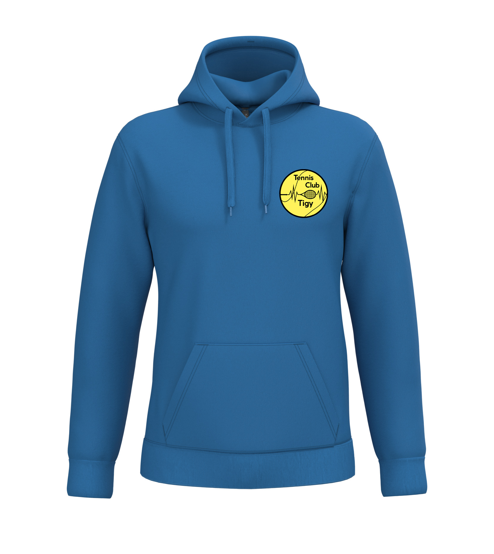 SWEAT A CAPUCHE (homme) - Tennis Club Tigy - Atoll - K476