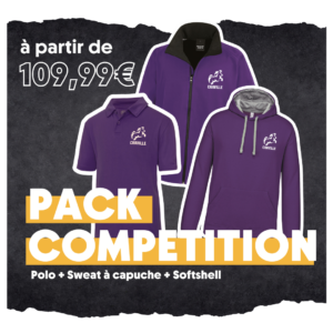 PACK COMPETITION – Poney Club Centre équestre de Chaville - Violet – PACKCC001