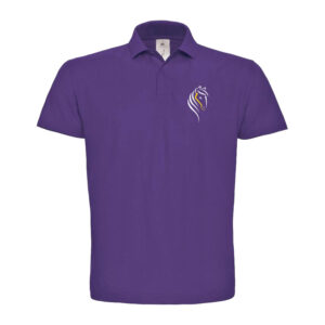 POLO (homme) - Régie Municipale centre équestre le Deven - Violet - BCID1