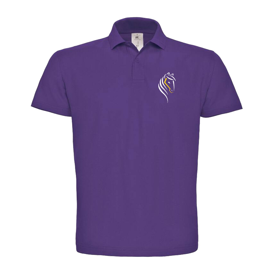 POLO (homme) - Régie Municipale centre équestre le Deven - Violet - BCID1