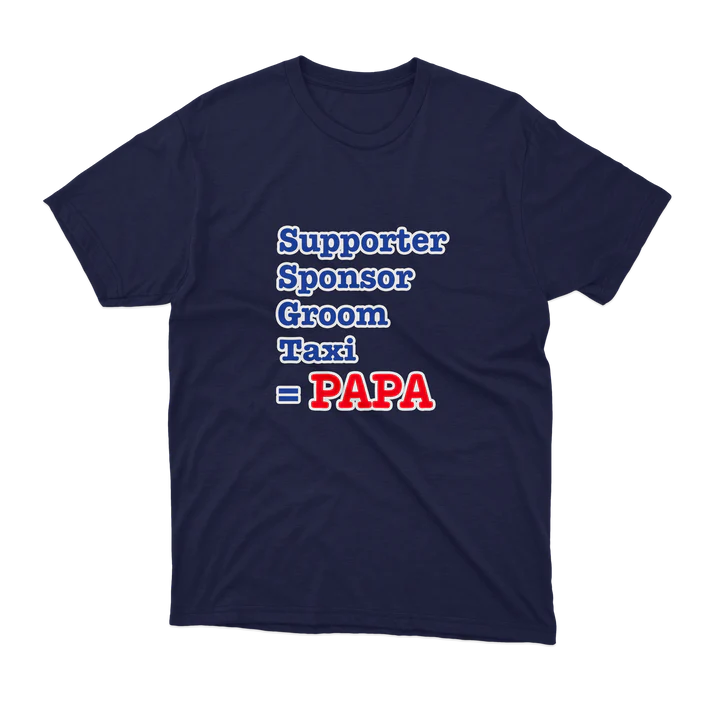 T-SHIRT - Supporter, Sponsor ... = PAPA - Blagapart18 – Image 5