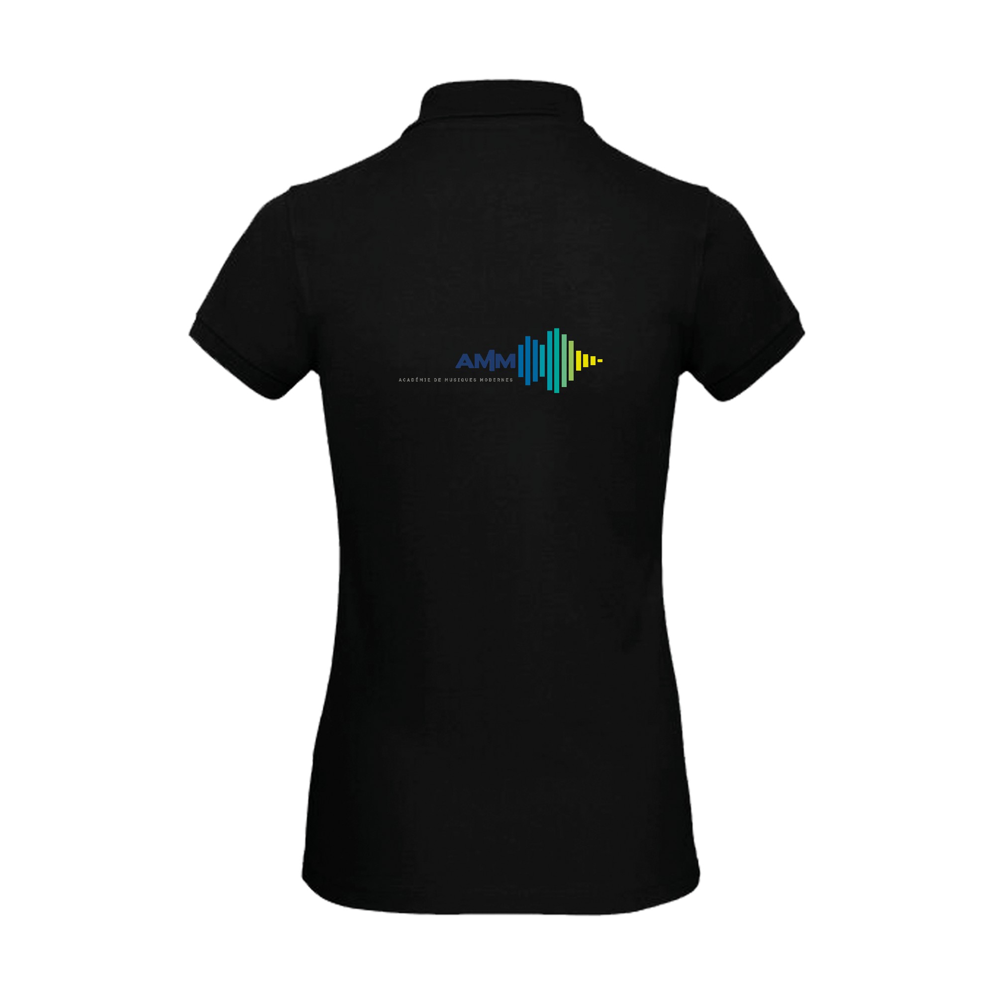 POLO (femme) - Académie de Musique Moderne - Noir - BCI1F – Image 3