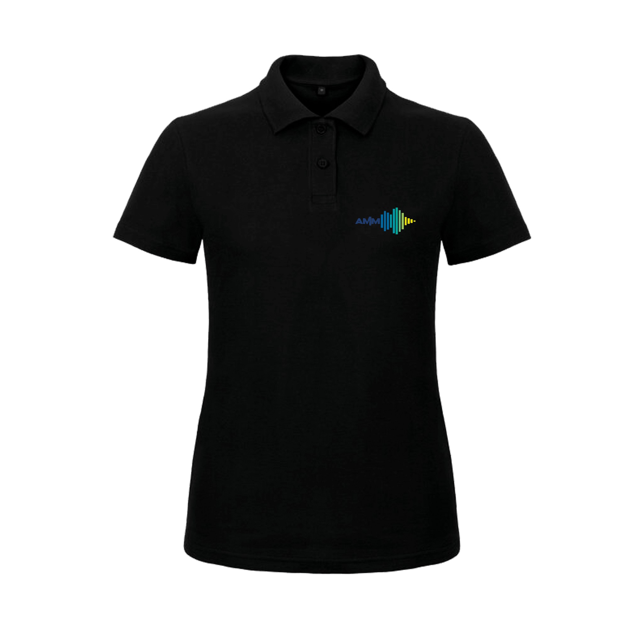 POLO (femme) - Académie de Musique Moderne - Noir - BCI1F