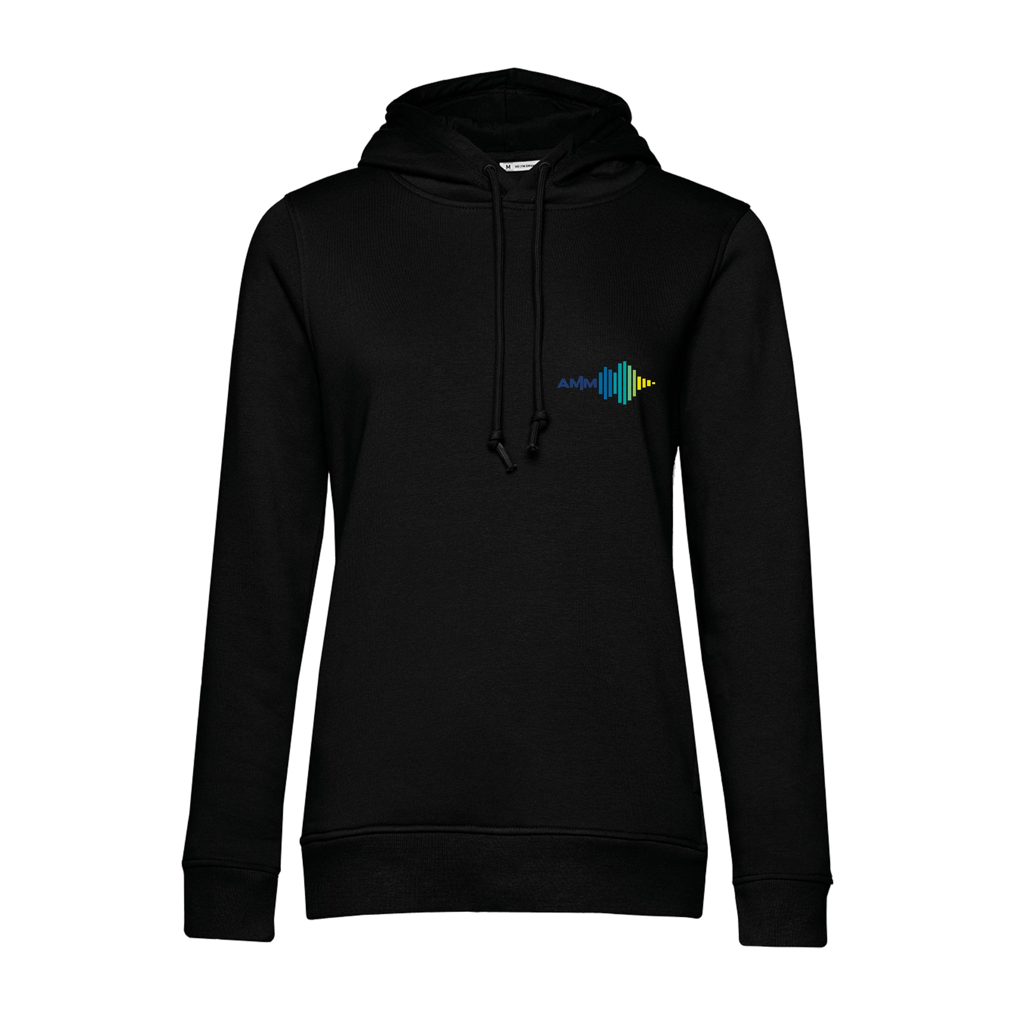 SWEAT A CAPUCHE (femme) – Académie de Musique Moderne - Noir - BCW34B