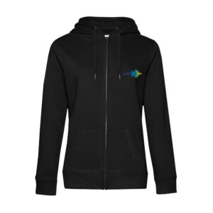 SWEAT ZIPPÉ (femme) - Académie de Musique Moderne - Noir - BCW03Q