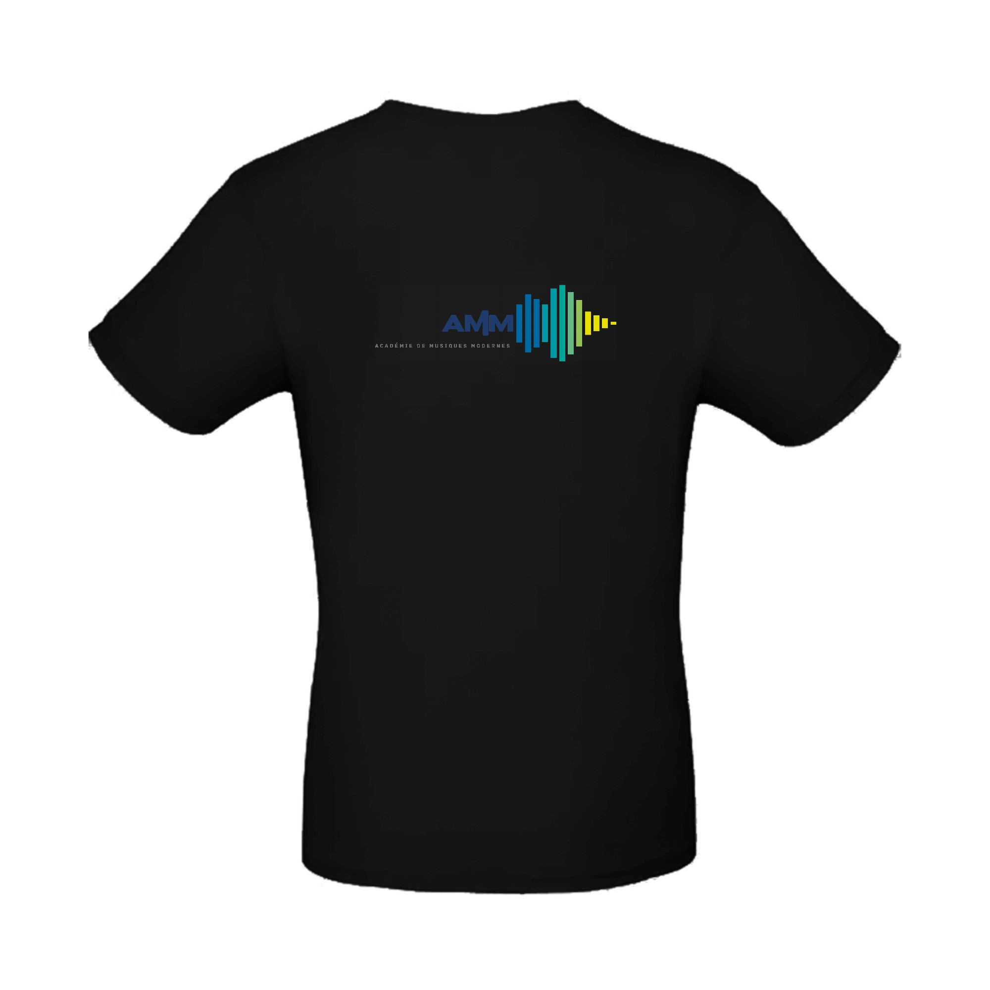T-SHIRT (enfant) - Académie de Musique Moderne - Noir - BC03TK – Image 3