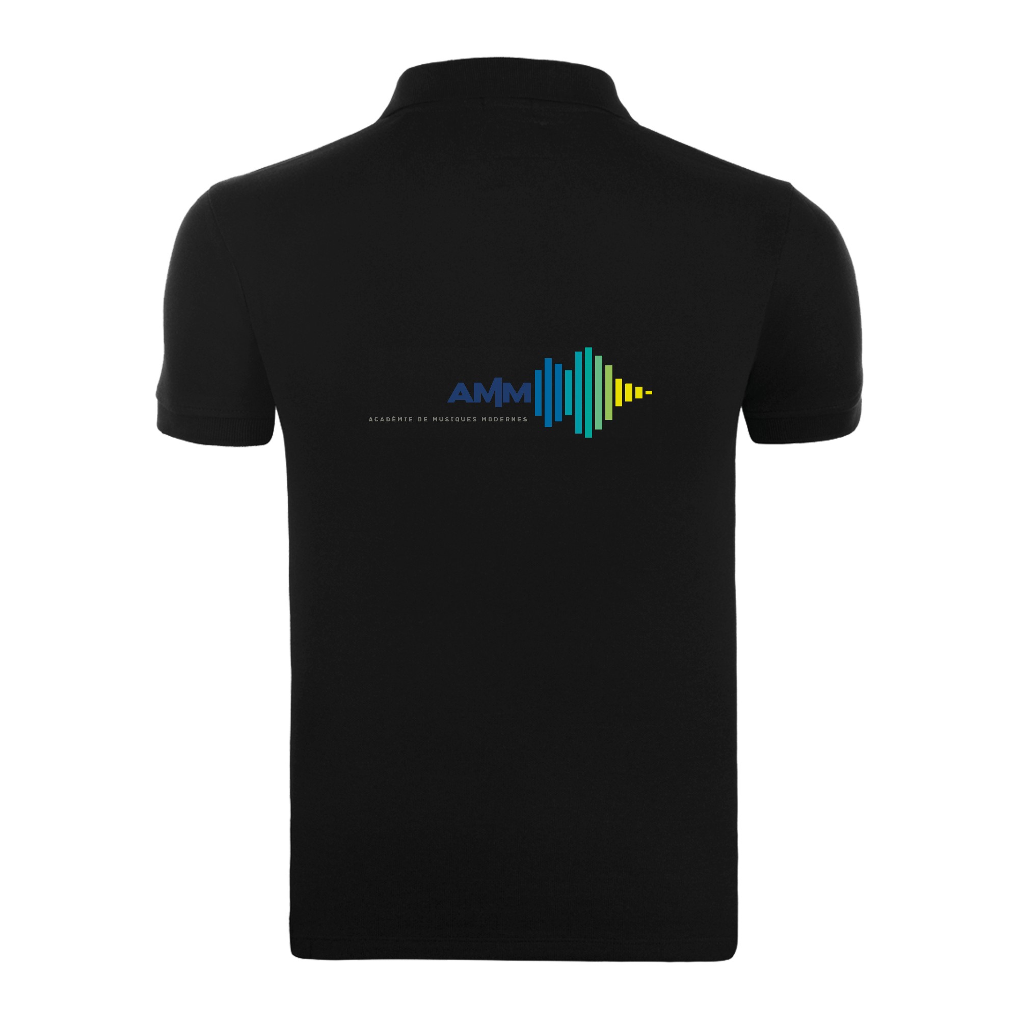 POLO (enfant) - Académie de Musique Moderne - Noir - BCK424 – Image 3