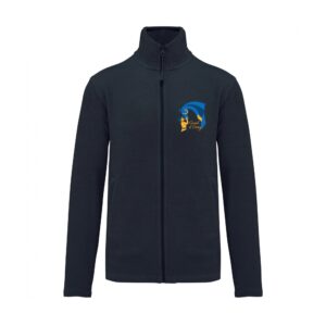 Veste micropolaire zippée (enfant) – CAVAL' D'ESSEY - Navy – K920