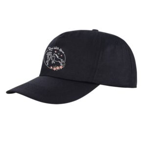 Casquette (économique) - Run With Horse - Noir - RC080