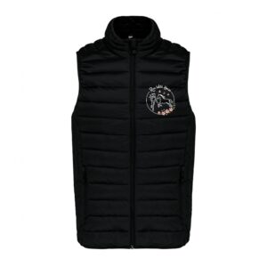 DOUDOUNE SANS MANCHES (enfant) - Run With Horse - Noir - K6115
